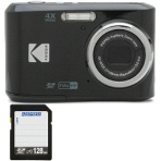 コンパクトデジタルカメラ　ＰＩＸＰＲＯ　ブラック　ＦＺ４５ＢＫ２Ａ　＋　１２８ＧＢ　ＳＤＸＣメモリカード　１セット