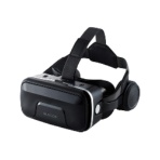 エレコム ヘッドホン一体型VRゴーグル ブラック VRG-EH03BK 1個