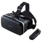 エレコム スタンダードVRゴーグル(VRリモコンセット) ブラック VRG-M02RBK 1個