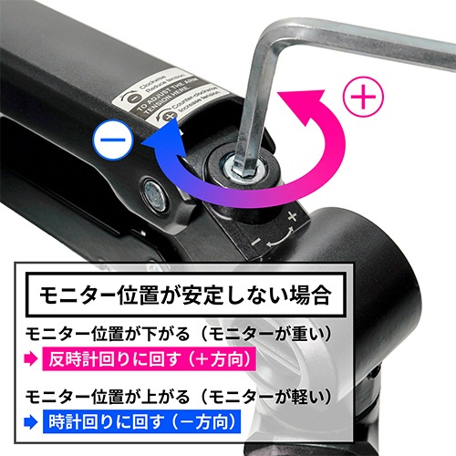 アーキス　ガススプリング式　液晶モニターアーム　シングル　１７～３２型対応　ＡＳ－ＭＡＢＧ０３　１台5