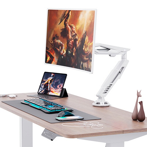 アーキス　メカニカルスプリング式　液晶モニターアーム　シングル　１７－３２型対応　ホワイト　ＡＳ－ＭＡＧＡ０１　１台4