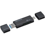 グリーンハウス　ＵＳＢ３．０マルチ接続カードリーダー　ＧＨ－ＣＲＡＣＡ－ＢＫ　１個