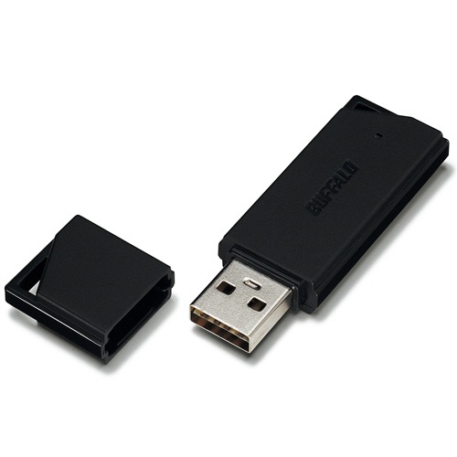 バッファロー　ＵＳＢ２．０　どっちもＵＳＢメモリー　６４ＧＢ　ブラック　ＲＵＦ２－ＫＲ６４ＧＡ－ＢＫ　１個3