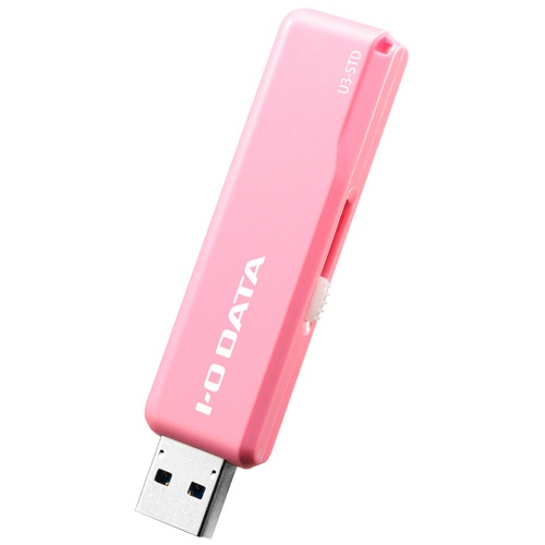 アイオーデータ　ＵＳＢ　３．１　Ｇｅｎ　１（ＵＳＢ　３．０）／ＵＳＢ　２．０対応　スタンダードＵＳＢメモリー　６４ＧＢ　ピンク　Ｕ３－ＳＴＤ６４ＧＲ／Ｐ　１個1