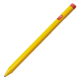 エレコム　充電式アクティブタッチペン／汎用／三角軸　イエロー　Ｐ－ＴＰＡＣＳＴＥＮ０２ＹＬ　１本