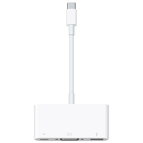 Ａｐｐｌｅ　ＵＳＢ－Ｃ　ＶＧＡ　Ｍｕｌｔｉｐｏｒｔアダプタ　ＭＪ１Ｌ２ＡＭ／Ａ　１個1