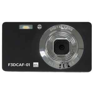 フィールドスリー　コンパクトデジタルカメラ　ブラック　Ｆ３ＤＣＡＦ－０１　１台1