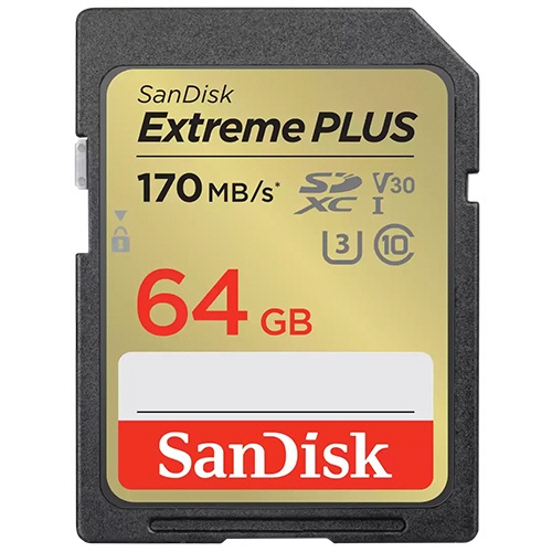 サンディスク　エクストリーム　プラス　ＳＤＸＣ　ＵＨＳ－Ｉ　カード　６４ＧＢ　ＳＤＳＤＸＷＨ－０６４Ｇ－ＪＮＪＩＰ　１枚1