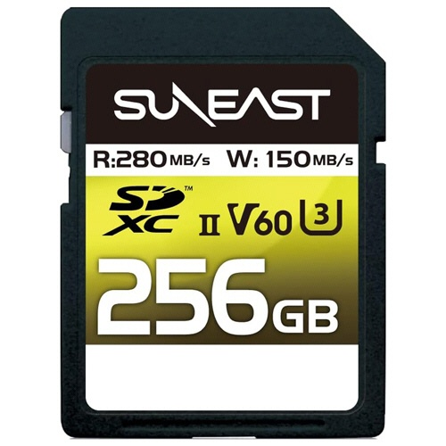 旭東エレクトロニクス　ＳＵＮＥＡＳＴ　ＳＤＸＣ　ＵＨＳ－ＩＩ　カード　２５６ＧＢ　Ｖ６０　ＳＥ－ＳＤＵ２２５６ＧＢ２８０　１枚1