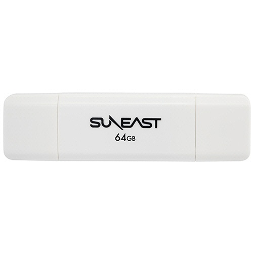 旭東エレクトロニクス　ＳＵＮＥＡＳＴ　ＵＳＢ３．２　フラッシュメモリ　Ｔｙｐｅ－Ａ・Ｔｙｐｅ－Ｃ　両搭載タイプ　６４ＧＢ　ＳＥ－ＵＳＢ３．０－０６４ＧＣ１　１個1