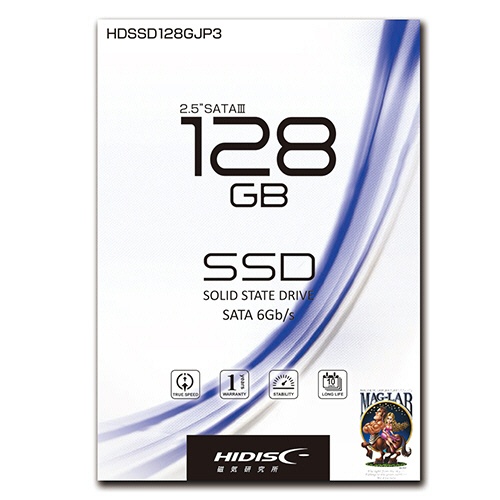 ハイディスク　２．５インチ　ＳＡＴＡ接続　内蔵ＳＳＤ　１２８ＧＢ　ＨＤＳＳＤ１２８ＧＪＰ３　１台2