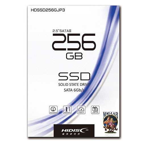 ハイディスク　２．５インチ　ＳＡＴＡ接続　内蔵ＳＳＤ　２５６ＧＢ　ＨＤＳＳＤ２５６ＧＪＰ３　１台2