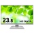 アイオーデータ　３辺フレームレス　２３．８型ワイド液晶ディスプレイ　ホワイト　５年保証　ＬＣＤ－Ａ２４１ＤＷ　１台