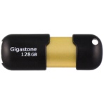Ｇｉｇａｓｔｏｎｅ　ＵＳＢ３．０フラッシュメモリ　スライド式　１２８ＧＢ　ブラック／ゴールド　ＧＪＵ３１２８ＧＳＬＪ　１個