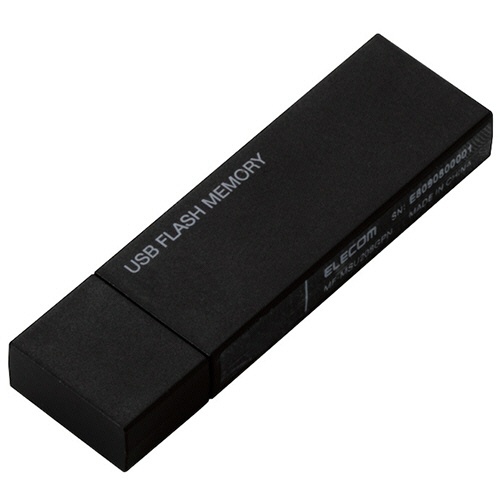 エレコム　キャップ式ＵＳＢメモリ　６４ＧＢ　ブラック　ＭＦ－ＭＳＵ２Ｂ６４ＧＢＫ　１個2