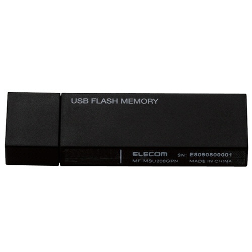 エレコム　キャップ式ＵＳＢメモリ　６４ＧＢ　ブラック　ＭＦ－ＭＳＵ２Ｂ６４ＧＢＫ　１個3