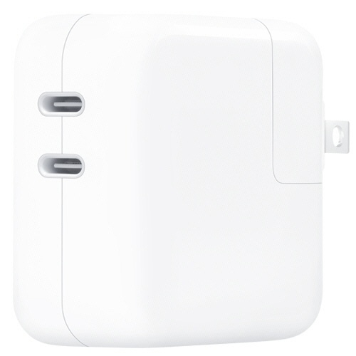 Ａｐｐｌｅ　デュアルＵＳＢ－Ｃポート搭載電源アダプタ　３５Ｗ　ＭＷ２Ｋ３ＡＭ／Ａ　１個1