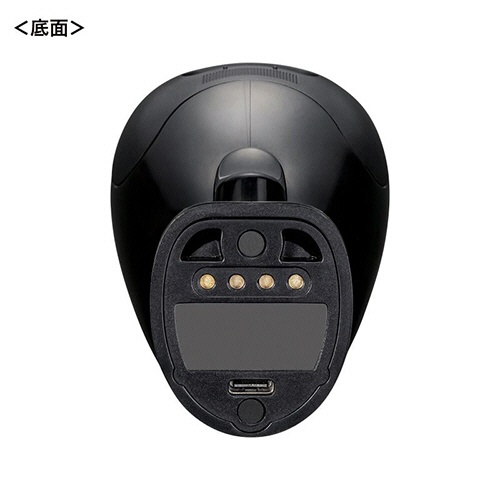 サンワサプライ　ワイヤレス２次元バーコードリーダー（Ｂｌｕｅｔｏｏｔｈ対応）　ブラック　ＢＣＲ－ＢＴ２Ｄ４ＢＫ　１台4