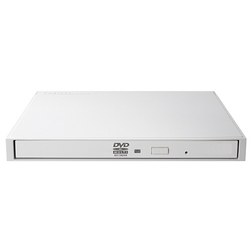 ロジテック　Ｔｙｐｅ－Ａ／Ｃ対応　再生・編集・書込ソフト付きＵＳＢ３．２（Ｇｅｎ１）ポータブルＤＶＤ　ホワイト　ＬＤＲ－ＰＷＡ８Ｕ３ＣＶＷＨ　１台2