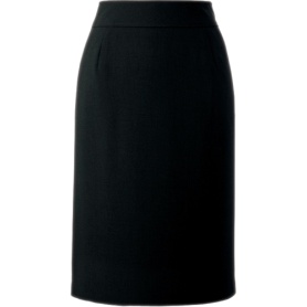 セロリー　魅せスカート（メリハリキレイ）　ドライジョーゼット　ブラック　５号　Ｓ－１５７３０－５　１着