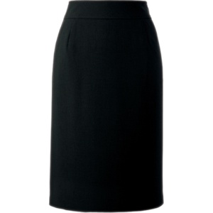 セロリー　魅せスカート（メリハリキレイ）　ドライジョーゼット　ブラック　５号　Ｓ－１５７３０－５　１着1