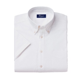 アルトコーポレーション　半袖オックスフォードシャツ　ＥＬサイズ　ホワイト　ＧＵ－５２００－２４－ＥＬ　１着