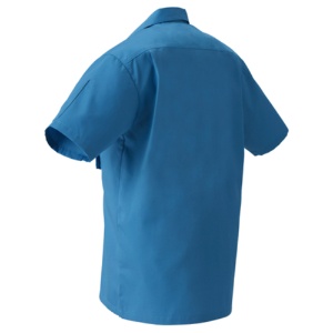 クロダルマ　半袖シャツ　ソフトバーバリー　Ｓサイズ　ブルー　２６３７１－１０　１着4