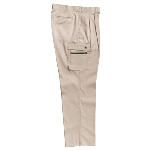 クロダルマ　カーゴパンツ（ツータック）　ベージュ　ウエスト７９ｃｍ　３５３７１－２１　１着1