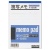 コクヨ　複写メモ　Ａ６（１５４×１０５ｍｍ）　９ｍｍ罫　５０組　メ－１８１Ｎ　１セット（２０冊）