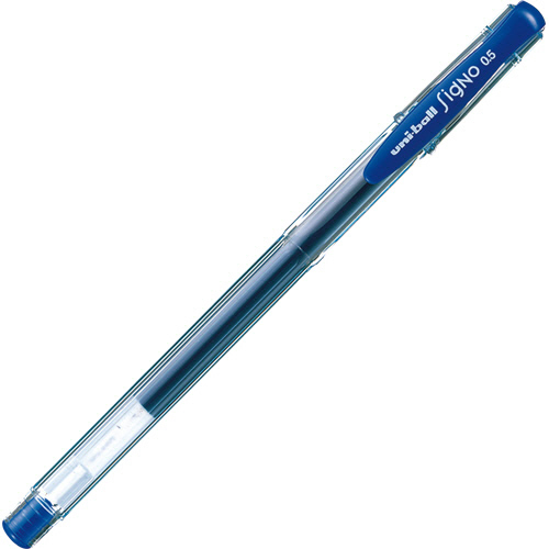 【クリックで詳細表示】三菱鉛筆 ゲルインクボールペン ユニボール シグノ エコライター 0.5mm 青 UM100EW.33 1セット(10本) UM100EW.33