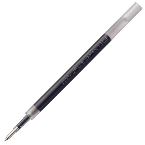 ゼブラ　ジェルボールペン替芯　ＪＦ－０．５芯　ブルーブラック　サラサ用　ＲＪＦ５－ＦＢ　１セット（１０本）1
