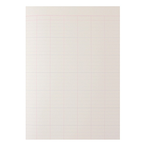 ライフ　統計ノート　Ｂ５タテ　６．６ｍｍ×３３行×７列　４０枚　Ｎ１０９　１セット（１０冊）2