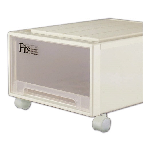 天馬　Ｆｉｔｓ　フィッツケース　クローゼット（ワイド）　Ｌ－５３　Ｗ４４０×Ｄ５３０×Ｈ３００ｍｍ　カプチーノ　１セット（３個）3