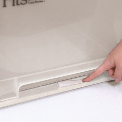 天馬　Ｆｉｔｓ　フィッツケース　クローゼット（ワイド）　Ｌ－５３　Ｗ４４０×Ｄ５３０×Ｈ３００ｍｍ　カプチーノ　１セット（３個）6