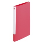 キングジム　レターファイル　スライドイン　Ａ４タテ　１２０枚収容　背幅１８～３０ｍｍ　赤　３９７Ｎ　１セット（１０冊）