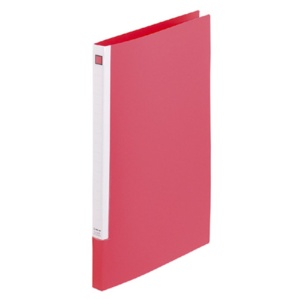 キングジム　レターファイル　スライドイン　Ａ４タテ　１２０枚収容　背幅１８～３０ｍｍ　赤　３９７Ｎ　１セット（１０冊）1
