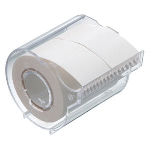 ヤマト　メモック　ロールテープ　再生紙　カッター付　２５ｍｍ幅　白　Ｒ－２５ＣＨ－５　１セット（１２個）1