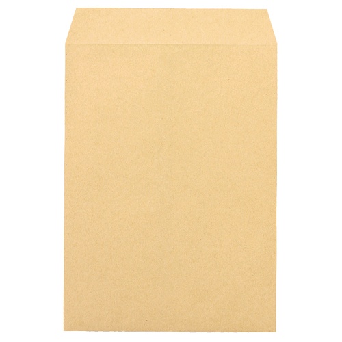 高春堂　ピース　Ｒ４０再生紙クラフト封筒　角４　８５g／ｍ2　６５５　１セット（１０００枚：１００枚×１０パック）2