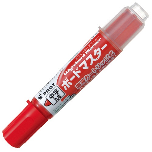 パイロット　ボードマーカー　ボードマスター　中字丸芯　レッド　ＷＭＢＭ－１２Ｌ－Ｒ　１セット（１０本）1
