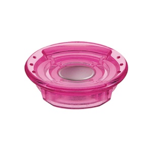 コクヨ　超強力カラーマグネット＜ネオマグ＞　φ３０×７ｍｍ　透明ピンク　マク－１０３０ＮＴＰ　１セット（４０個：４個×１０パック）2