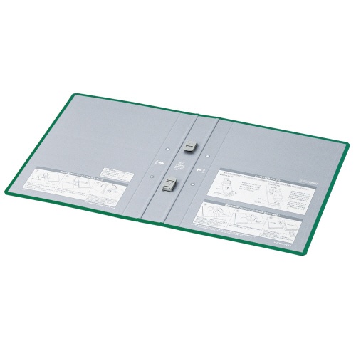 コクヨ　チューブファイル（エコツインＲ）用替表紙　Ａ４タテ　３０ｍｍとじ　緑　フ－ＲＨ６３０Ｇ　１セット（１０冊）2