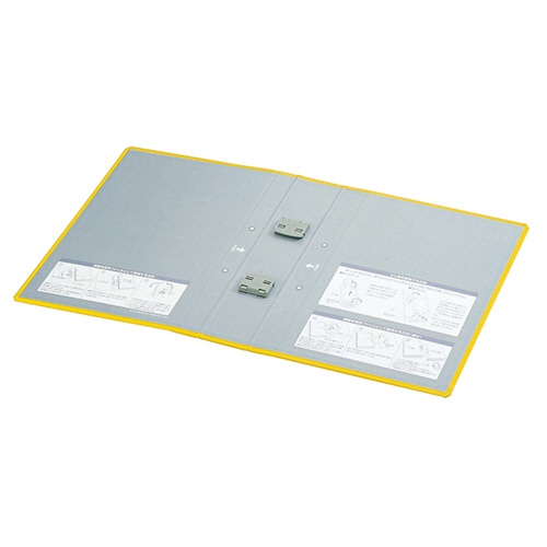 コクヨ　チューブファイル（エコツインＲ）用替表紙　Ａ４タテ　５０ｍｍとじ　黄　フ－ＲＨ６５０Ｙ　１セット（１０冊）2