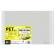 コクヨ　レールクリヤーホルダー　ＰＥＴ　Ｂ４ヨコ　２０枚収容　白　フ－ＴＰ７６９ＮＷＸ５　１セット（２０冊：５冊×４パック）1