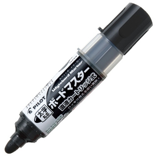 パイロット　ボードマーカー　ボードマスター　太字丸芯　ブラック　ＷＭＢＭ－１８ＢＭ－Ｂ　１セット（１０本）1