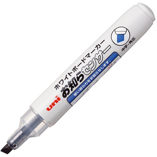 三菱鉛筆　ホワイトボードマーカー　お知らセンサー　中字角芯　青　ＰＷＢ１２０５Ｋ．３３　１セット（１０本）2