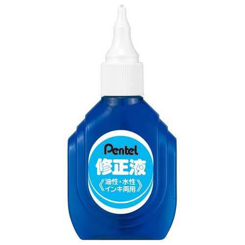 ぺんてる　修正液　油性・水性インキ両用　箱入　ＺＬ１－ＷＫ　１セット（１０個）1