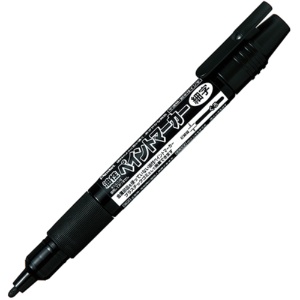 ぺんてる　油性ペン　ペイントマーカー　細字　黒　ＭＳＰ２０－Ａ　１セット（１０本）1