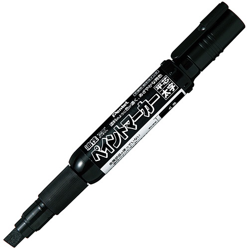 ぺんてる　油性ペン　ペイントマーカー　太字　黒　ＭＷＰ３０－Ａ　１セット（１０本）1