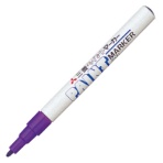三菱鉛筆　油性ペイントマーカー　細字丸芯　紫　ＰＸ２１．１２　１セット（１０本）