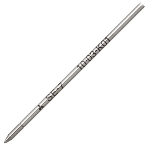 三菱鉛筆　油性ボールペン替芯　０．７ｍｍ　黒　ＳＥ７．２４　１セット（１０本）1